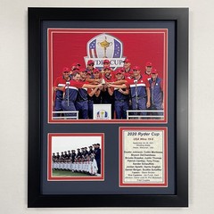 2020 Ryder Cup (Played in 2021) | USA Champs | 12″x15″ Framed Photo Collage