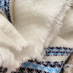 Cashmere Blanket «Sahara» – Handcrafted from Nepal, Cuddle Throw, Plaid, Travel