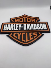 Harley Davidson 3D Wall Sign Man Cave Decor Street Glide Sportster 883