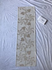 New Roros Tweed 100% Wool Reversible Table Runner Or Seating Pad 120cm X 35cm