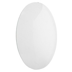 Wall Clock Pedestal Jar Face Replacement Convex Glass for Desk Cover Mantel