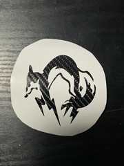 Foxhound Metal Gear Solid Classic MGS Premium Sticker Vinyl