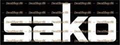 SAKO Firearms – Hunting & Outdoor Sports – Vinyl Die-Cut Peel N’ Stick Decals