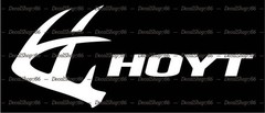 HOYT ARCHERY – Hunting/Outdoor Sports – Car Vinyl Die-Cut Peel N’ Stick Decals