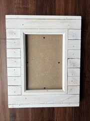 Expressions White Salvage Chic Frame by Studio Décor 8×10, 6×4 Photo Shiplap