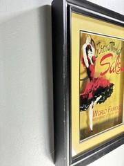 International Salsa World Famous New York City Framed Wall Art Picture 8” X 10”