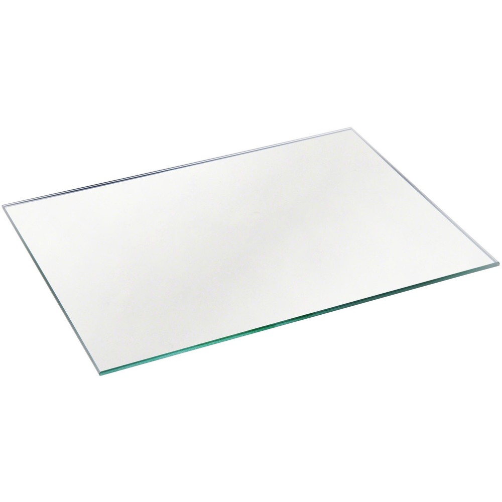 Plymor 6″ x 8″ Rectangle, 3mm Thick Non-Beveled Glass Mirror