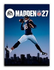 Caleb Willams Madden 2027 Cover 8×10 Glossy Metal Poster Print Chicago Bears