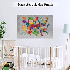 17.7″ x 11.8″ Metal Magnetic Board for Office Wall Display Notes Photos