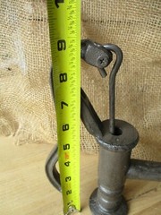 RUSTIC CAST IRON PUMP CISTERN WATER DECOR ONLY 8.5″ TALL GARDEN FARM BATHROOM