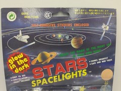 Stars Spacelights Glow In The Dark set! «Star Glow Night Sky», 1994 Vintage NIP!