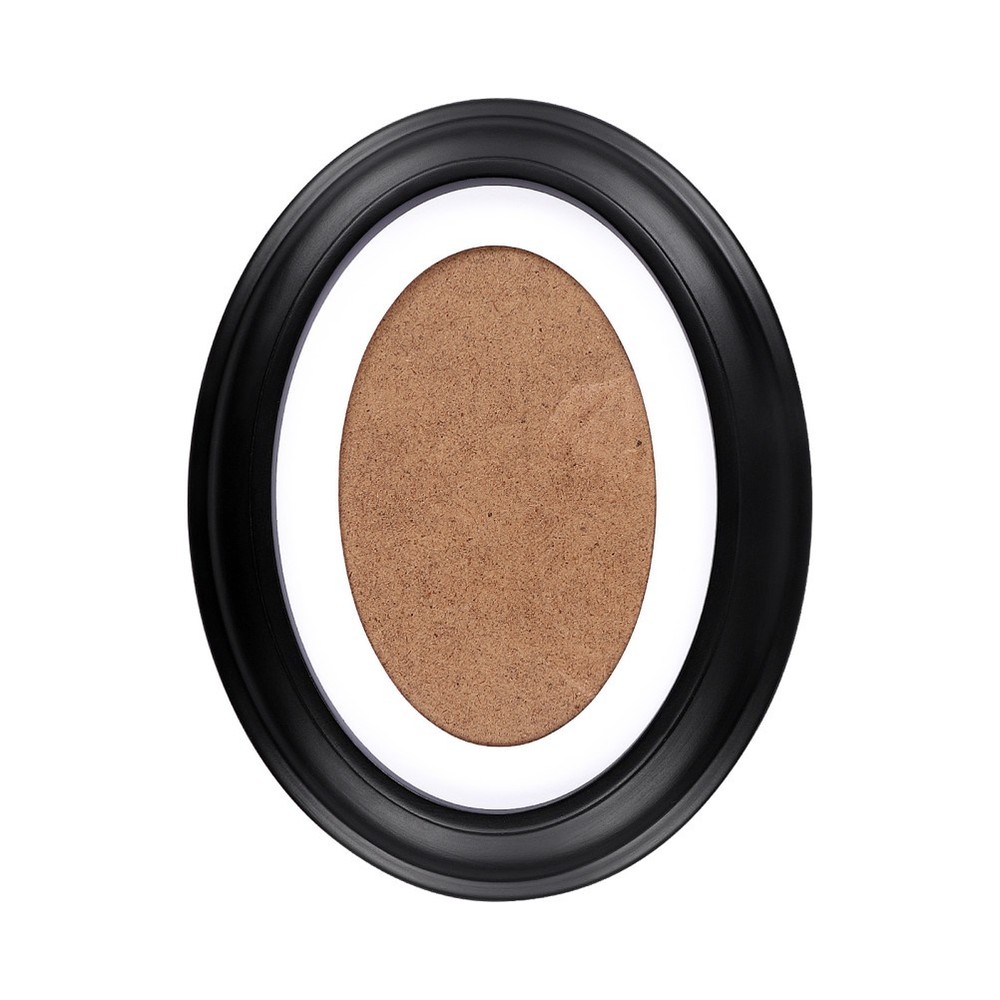Decorative Frame Solid Wood Photo Office Oval Wooden Frames Picture