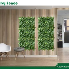 4’x8′ Artificial Faux Laurel Ivy Leaf Outdoor Privacy Hedge w/ Plastic Backing