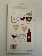 Home by DCWV Letterboard Icons “Coffee & Wine” NEW