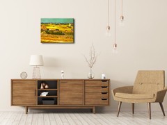 Canvas Print Picture Wall Art Van Gogh Painting Repro Home Decor Harvest Framed