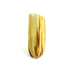 Vintage MCM Asymmetrical Streaked Vase