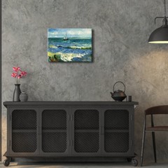 Canvas Prints Van Gogh Painting Repro Picture Wall Art Home Decor Seascape Blue