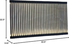 RV Sink Cover 22 1/2″ x 13 1/2″ – Roll Up – Drying Rack – Stainless Steel