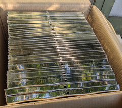 RARE – 32Pc. Box – Ikea Vimsig Kurvig – concave chrome mirror wall panels 1995