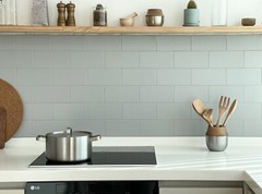 Peel & Stick Metal Tile kitchen backsplash 3.93″x7.87″(100MM x 200MM)