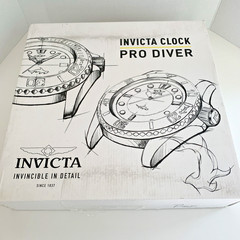 Invicta Pro Diver Wall Clock 14″ Stainless Steel