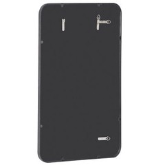 Rectangular Wall Mirror for Entryways Washrooms Living Rooms Black 24 x 36