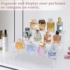 1–4 Tier Acrylic Display Stand: Transparent Rack for Cupcakes, Dolls & Perfume