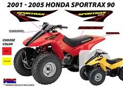 2001-2005 Honda TRX90 SPORTRAX Decal Sticker OEM kit Plastic 90 EX Mark Quad