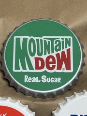 Pepsi, Mountain Dew, Diet Pepsi 3 New Metal Signs 5.5” • FREE SHIPPING‼️
