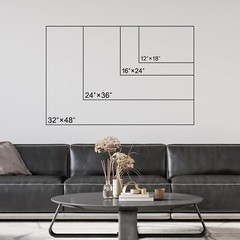 Wall26 Photo Art Dilapidated Farmhouse in Field Canvas Print Wall Art Decor