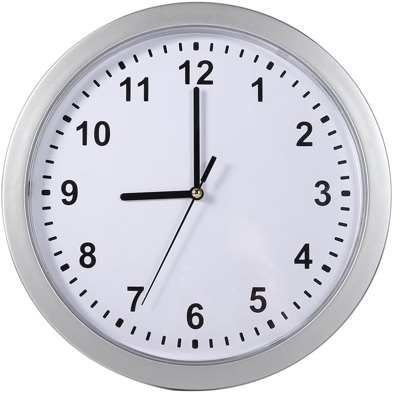 Wall Mounted Clock with Door for Storage Secret Interior Compartment