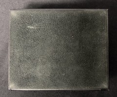 Michael Aram Black Leather Botanical Leaf Box