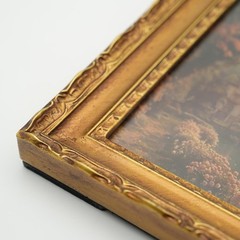 Small Vintage Picture Frames 2.5 X 3.5 – Mini Ornate Wallet Size Frame, 2.5 X 3.