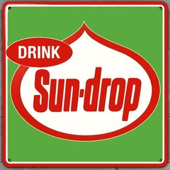 Drink Sun-drop 12 x 12 Square Novelty Metal Sign Made In USA New!