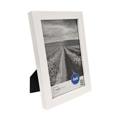 4×6 Picture Frame – White Tabletop & Wall Photo Frame