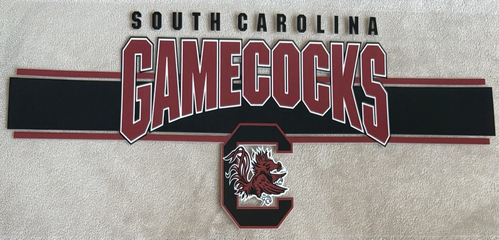 SOUTH CAROLINA College University Themed UV DTF Transfer Sticker Cup Wrap DIY