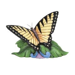 Enesco Jim Shore Heartwood Creek Swallowtail Butterfly Miniature Figurine 3 Inch