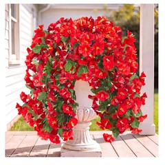 Easy-Care Silk Hanging Plants – 2PCS Realistic Trailing Vines for Every Occasion