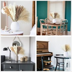 Versatile 100-Stem Dried Pampas Grass Arrangement – Perfect for Events & Decor