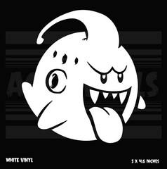 Super Mario – Majin Buu – Boo – Nintendo – Funny – decal sticker