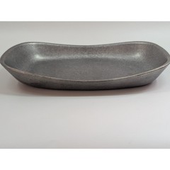 Vintage Pewter Catchall Tray Rectangular Vanity Tray Silver Gray Home Decor USA