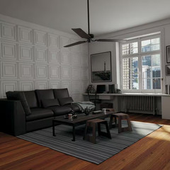 19-5/8-In W X 19-5/8-In H Multiplex Endurawall Decorative 3D Wall Panel