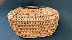 Wicker Woven Basket, Lightweight Multipurpose Oval Natural Willow Basket
