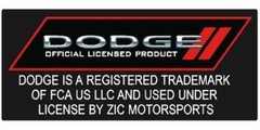 Dodge «R/T» Logo Steel Sign
