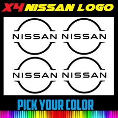 x4 2″ 3″ 4″ 6″ 8″ NISSAN Logo Vinyl Wheel Decal Truck Car Sticker FREE SHIPPING