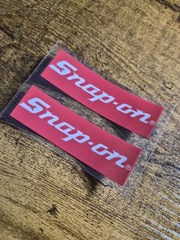 2 pc. SNAP ON High Quality UV DTF Replacement Sticker Label Decal USA NOT VINYL