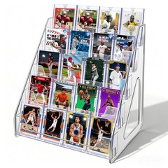 Trading Card Display Stand, PSA Card Display Acrylic Shelf, Vertical Holder f…
