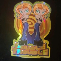2003 Y2k Girl. ODM Brand Import Collection. vending Machine Sticker