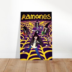 Ramones Poster – Greatest Hits Live – Punk Rock Live Illustration 1980s