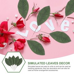10 Pcs Cloth Artificial Leaves Decor Wedding Floral Arrangement Accessory